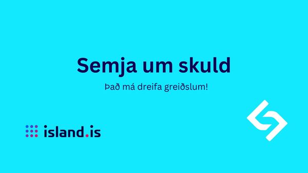 Umsókn um greiðsluáætlun